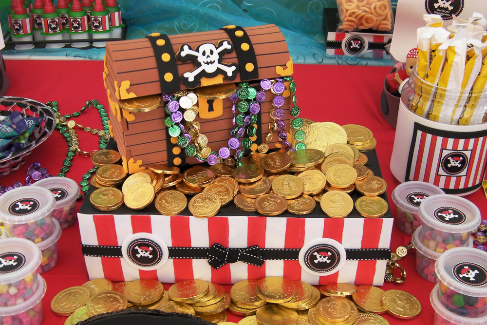Награды за победу на конкурсах на пиратском дне рождения