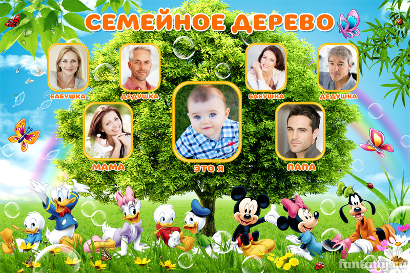 Плакат "Генеалогическое древо" №14